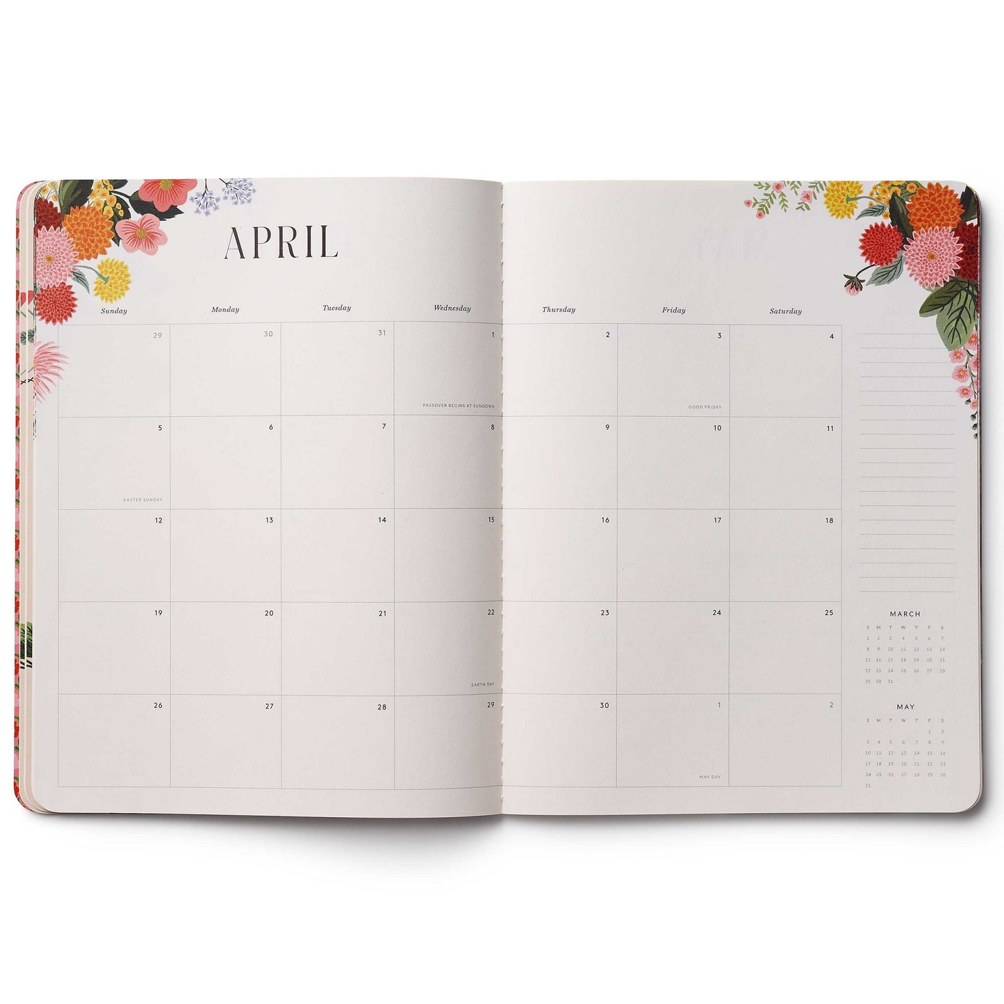 2026 Dahlia Monthly Planner
