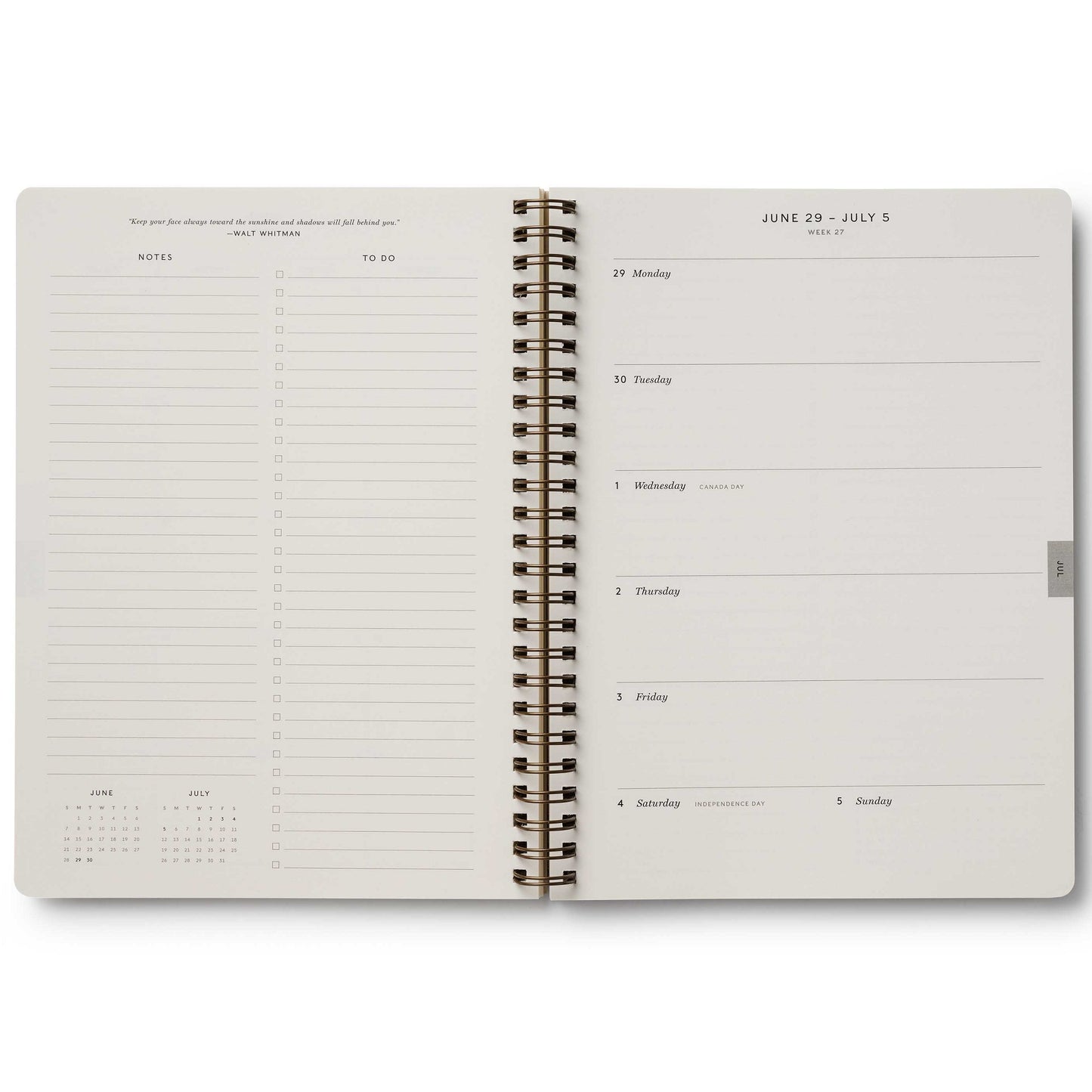 2026 Dahlia Weekly Planner