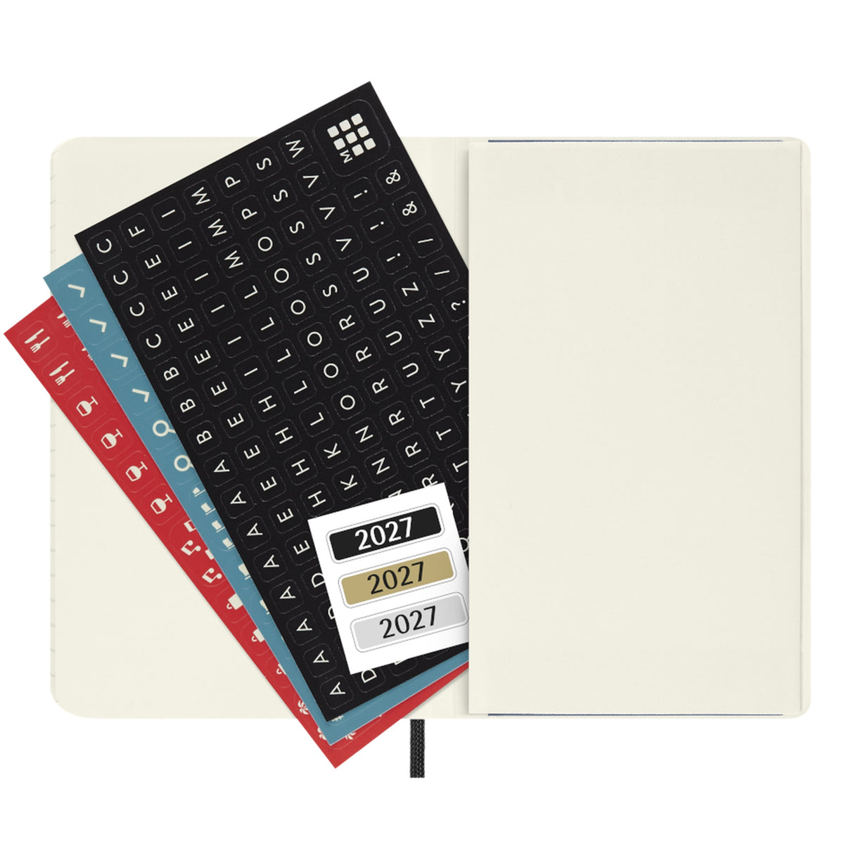 2027 Black Large Weekly Diary