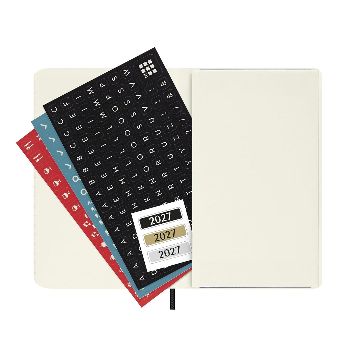 2027 Black Pocket Daily Planner