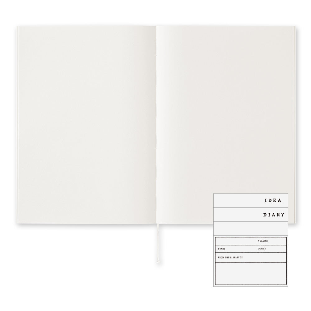A5 Blank Notebook