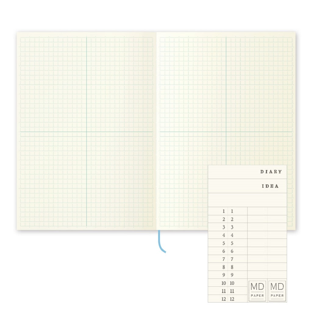 A5 Grid Block Journal