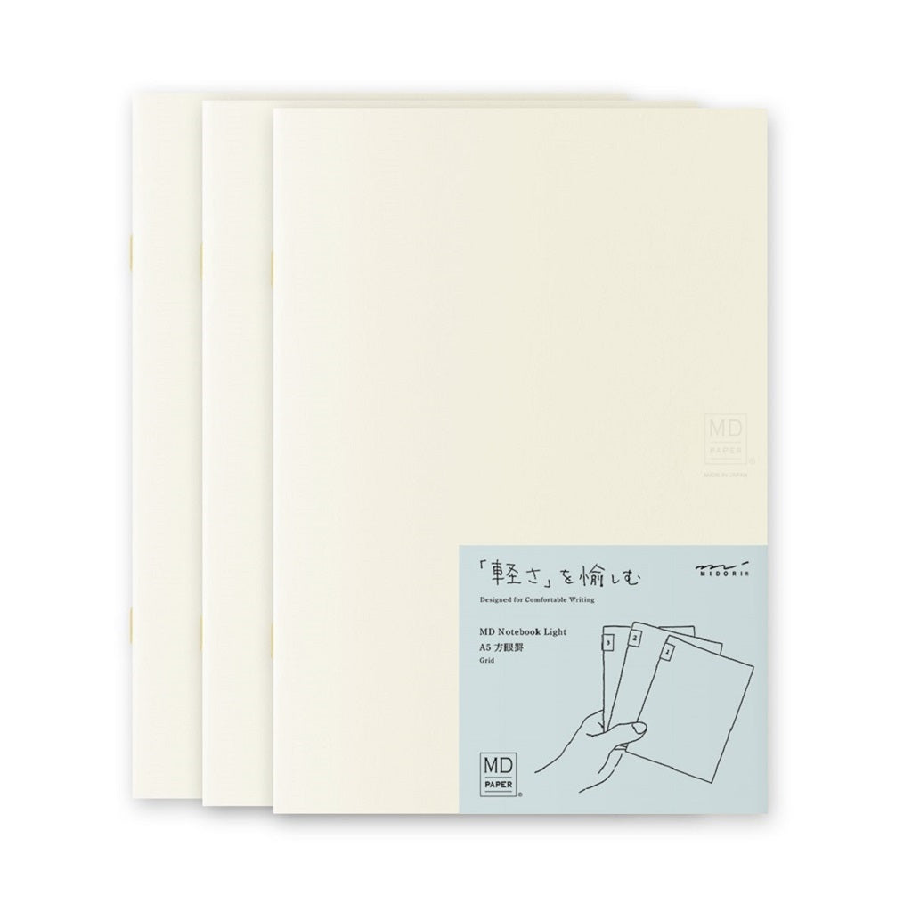 A5 Grid Notebook Set – The Paper Company India