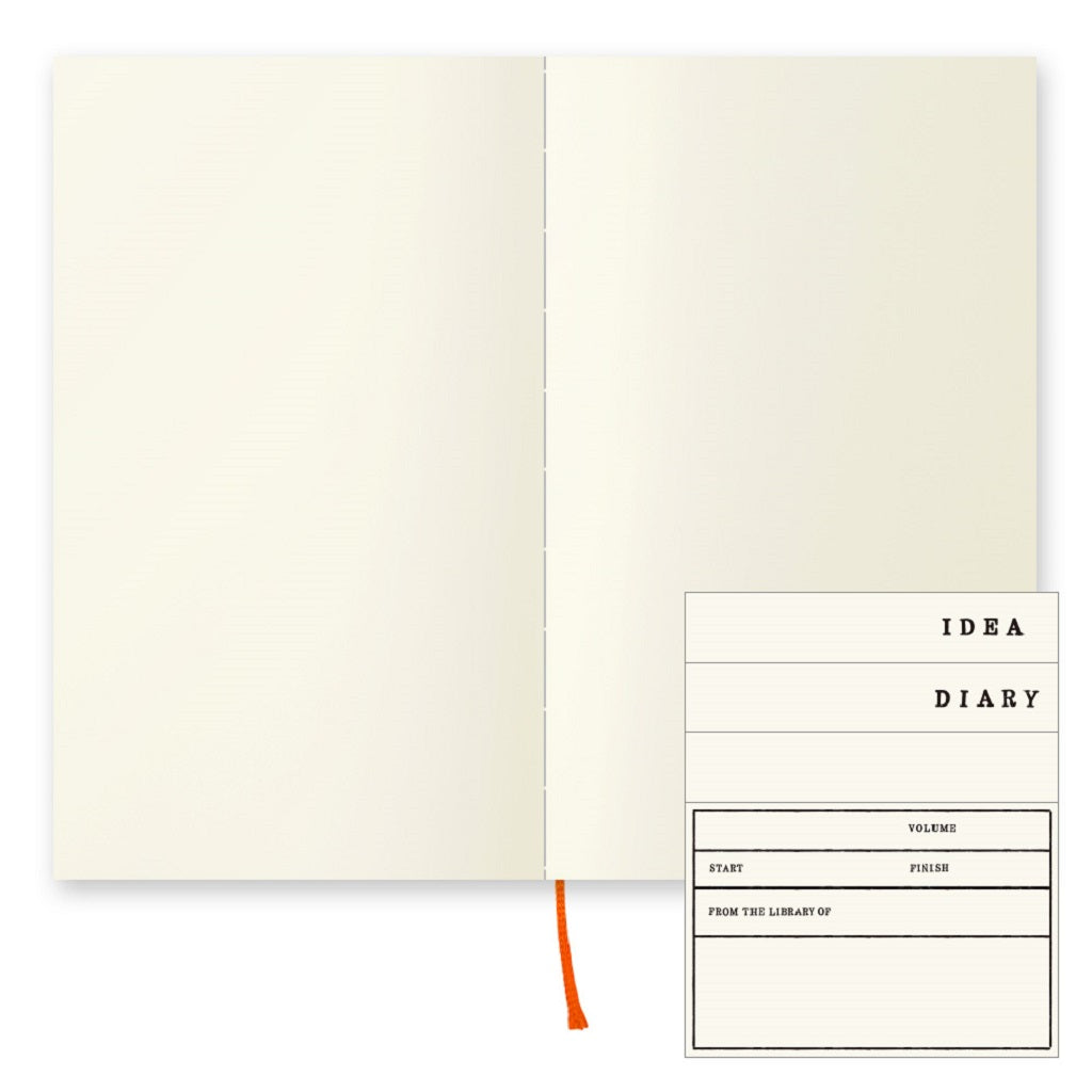 B6 Blank Notebook