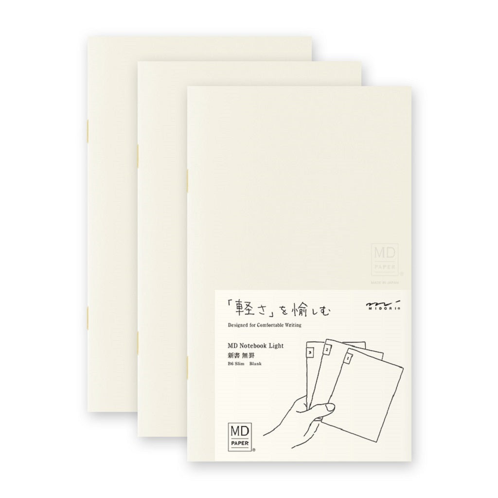 B6 Blank Notebook Set