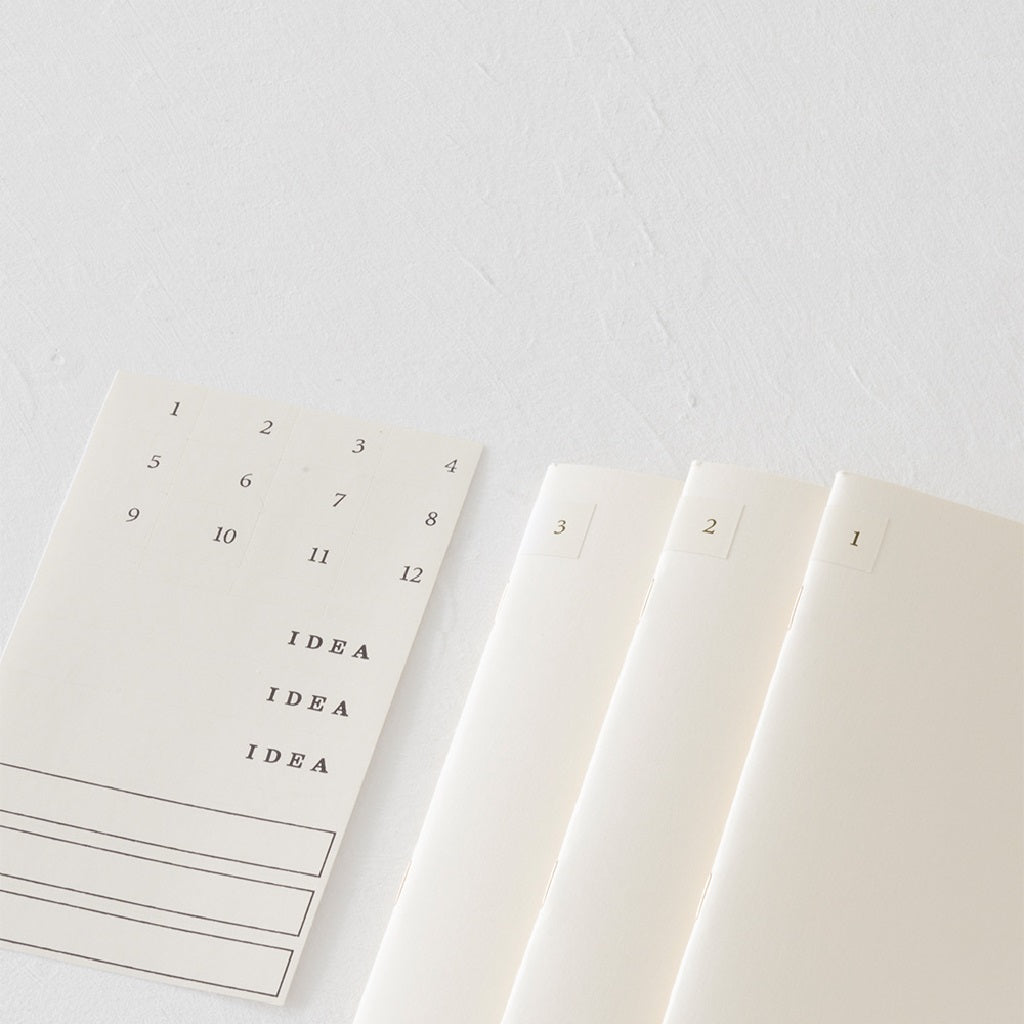 B6 Blank Notebook Set
