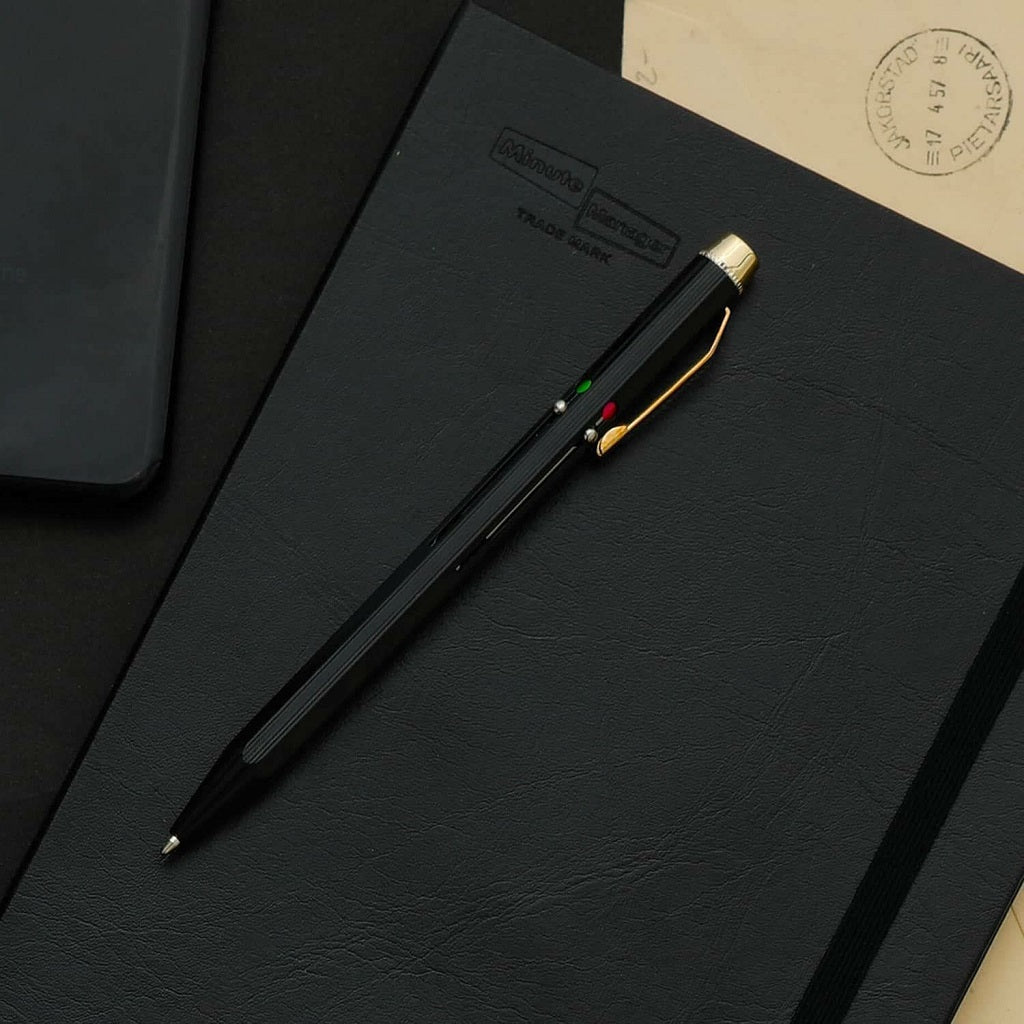 Black 4-Colour Ballpoint Pen