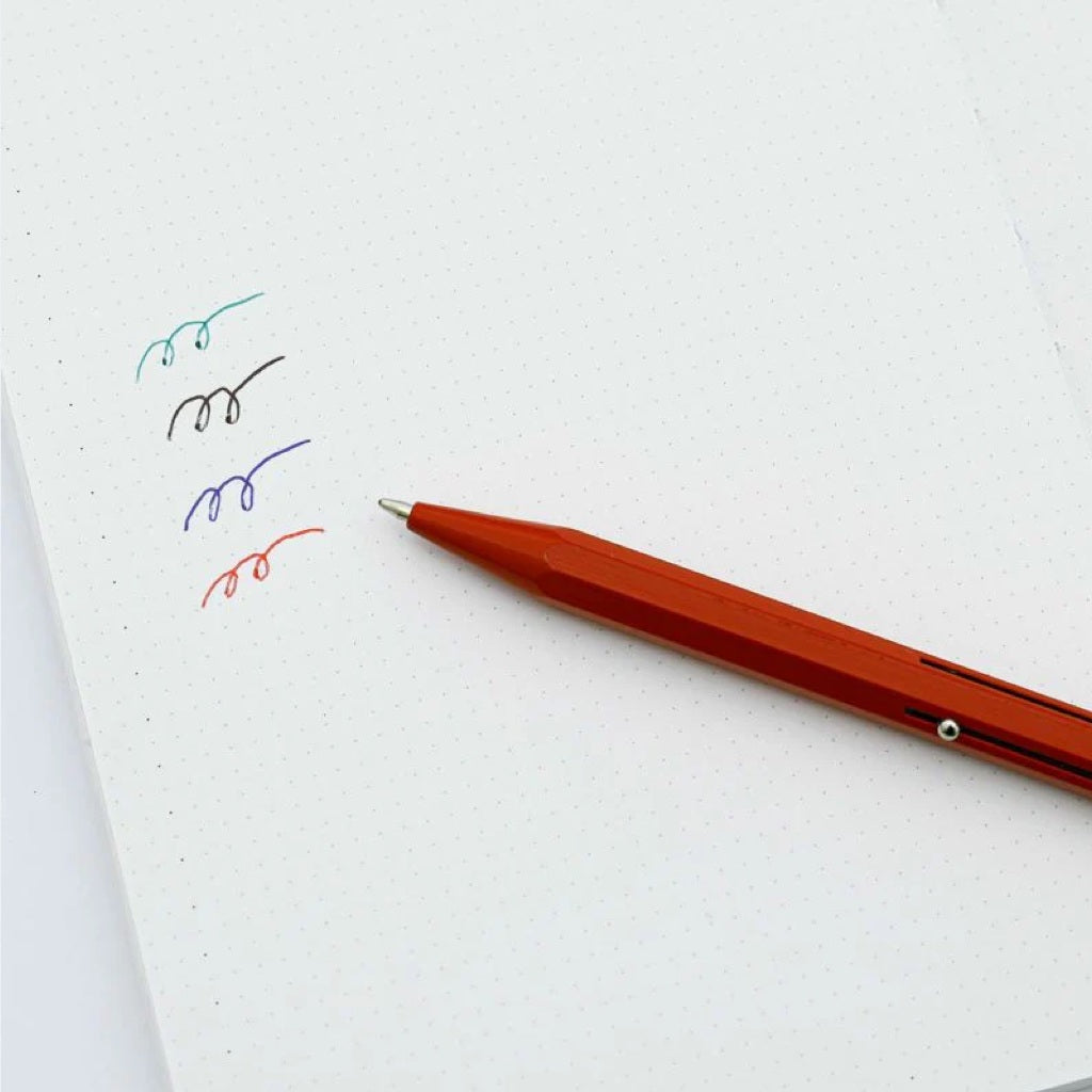 Orange 4-Colour Ballpoint Pen