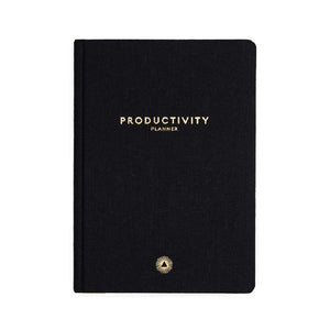 Black 6-Month Productivity Planner