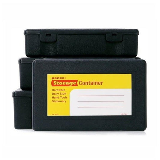 Black Storage Container Set