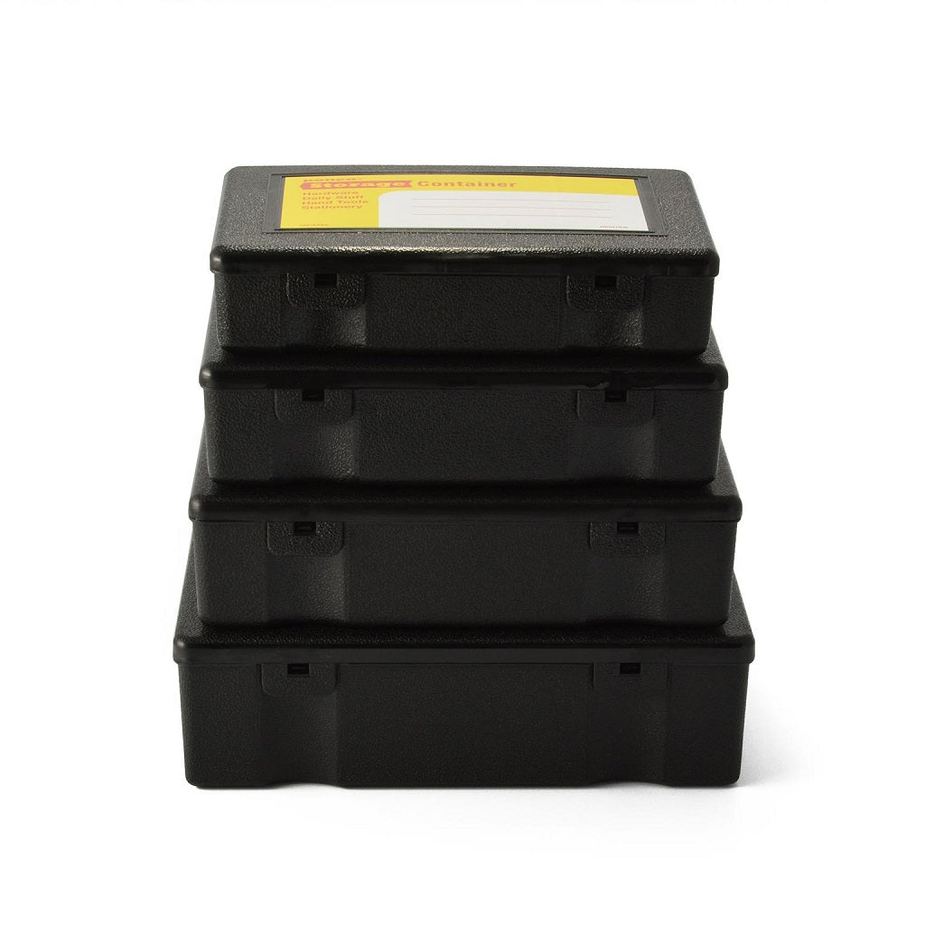 Black Storage Container Set