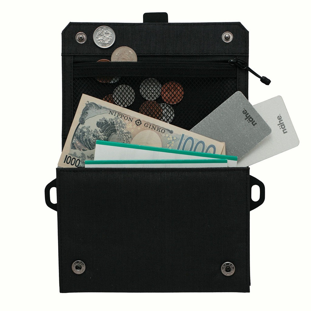 Black Travel Wallet