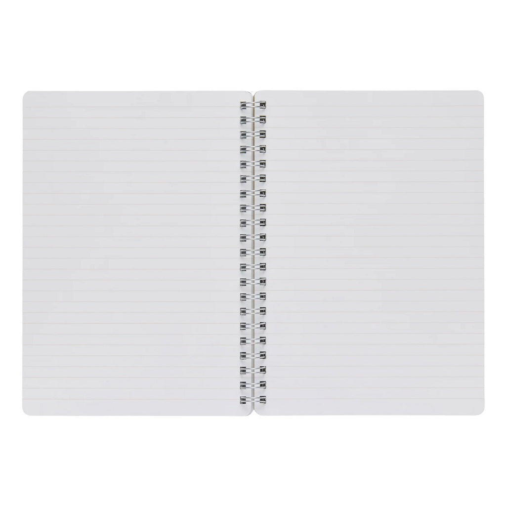 Yellow Wirebound Notebook