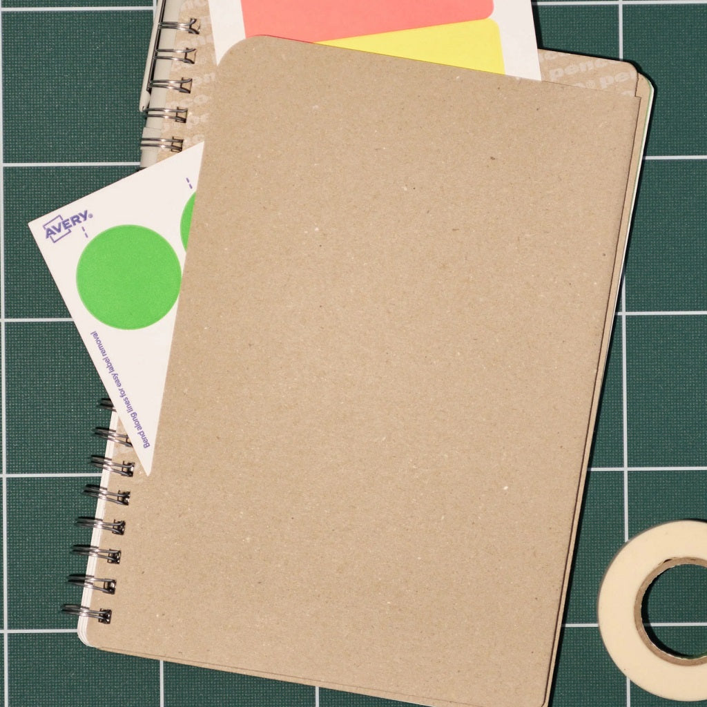 Yellow Wirebound Notebook