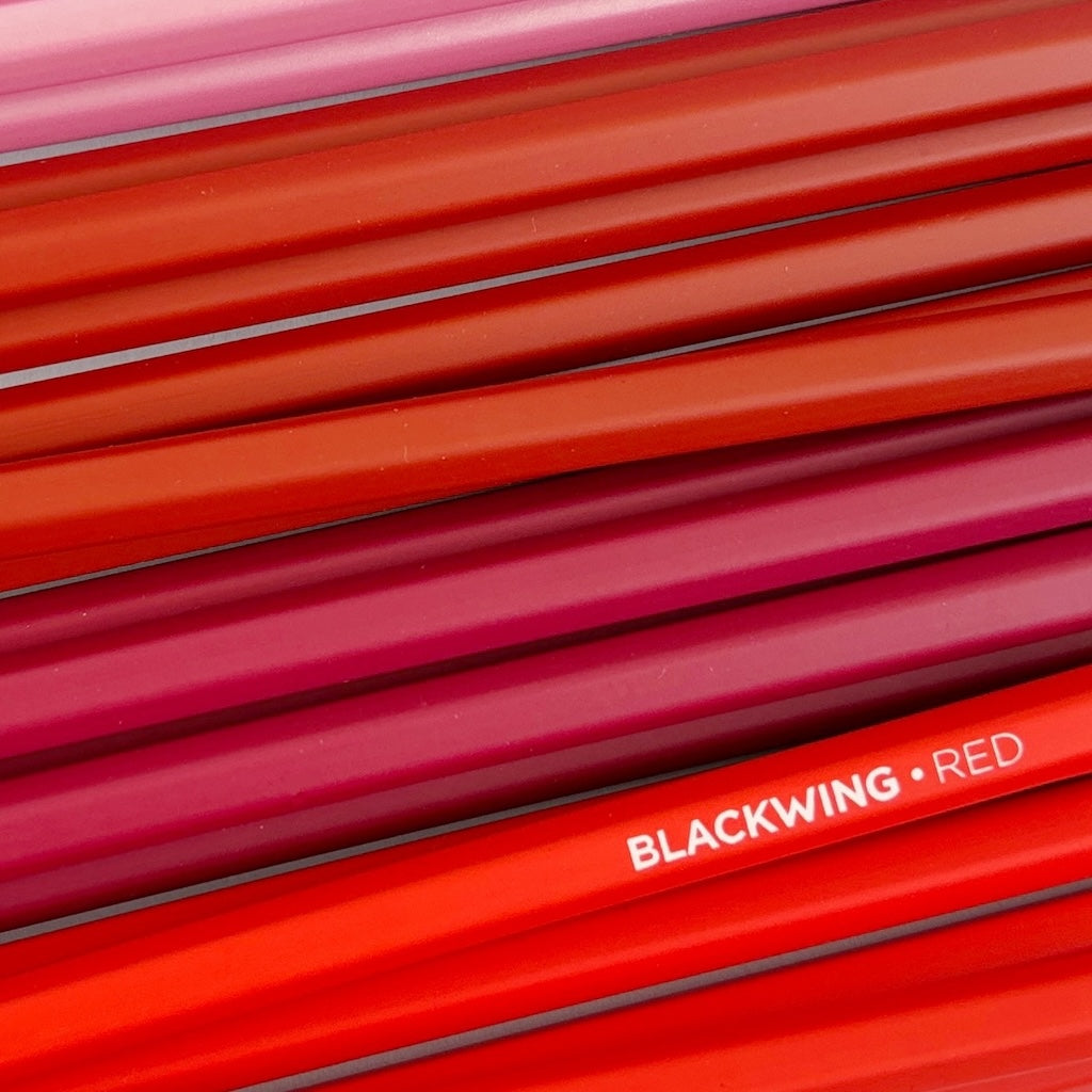 Matte Red Pencil Set