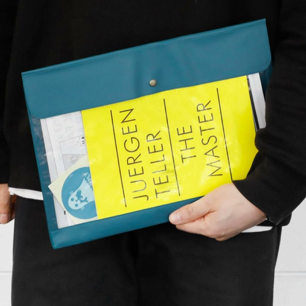 Blue A4 Document Case