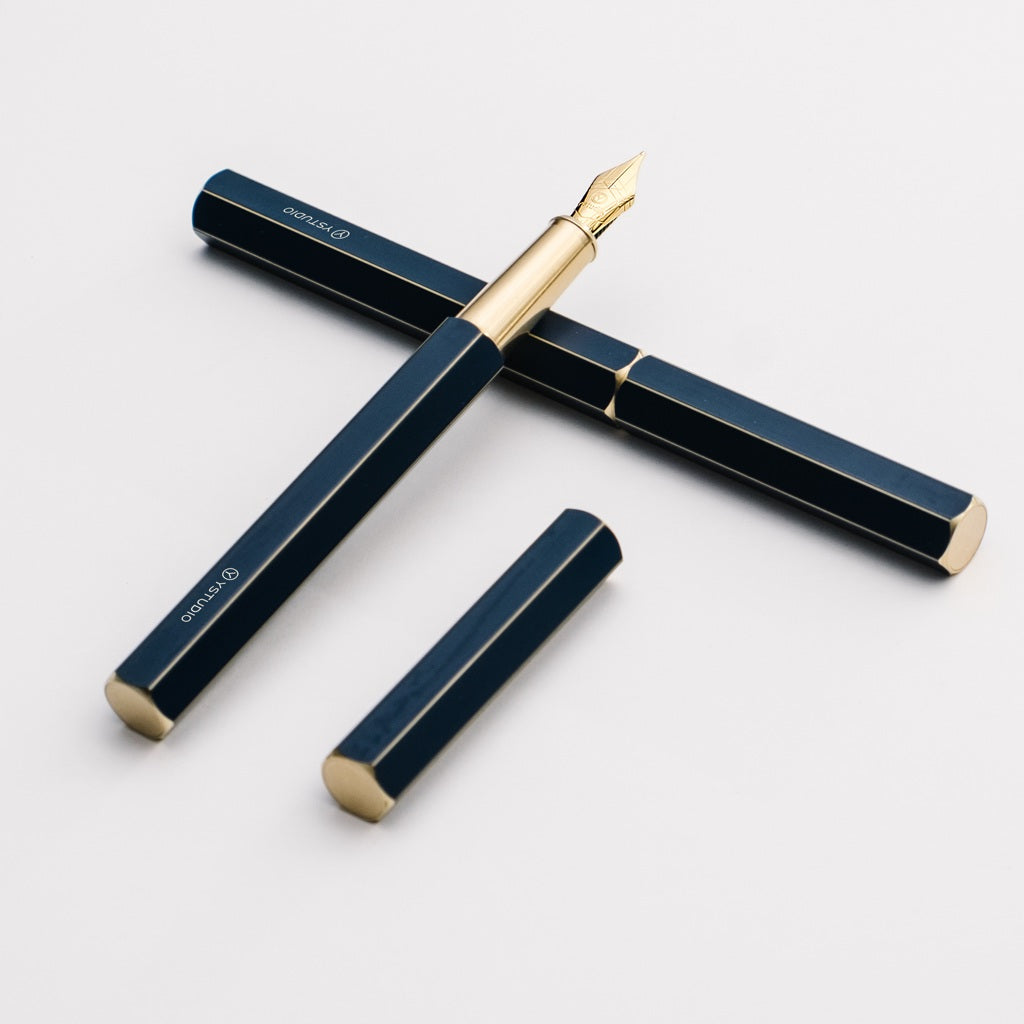 Blue Revolve Fountain Pen