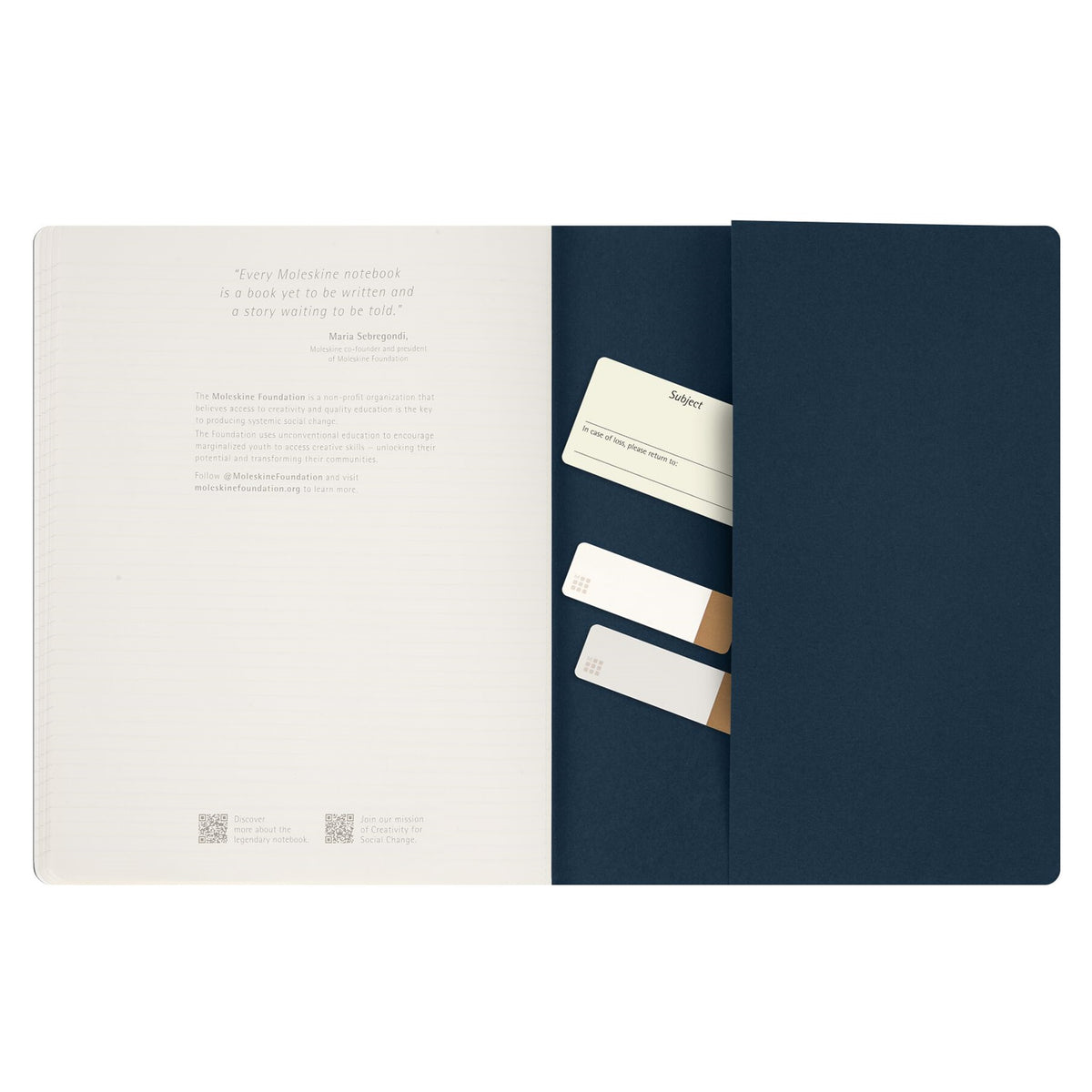Blue Student Cahier Journal