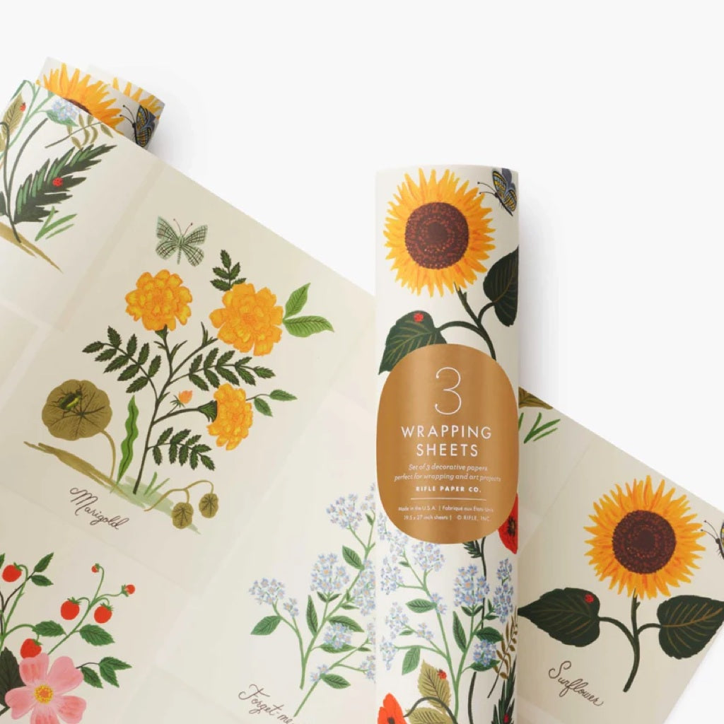 Botanical Wrapping Sheets