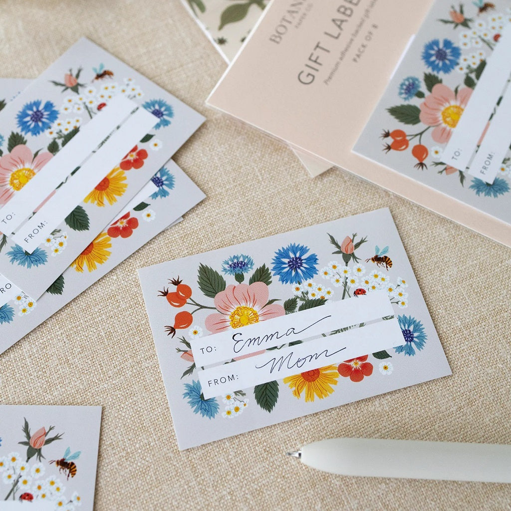 Botanist Gift Labels