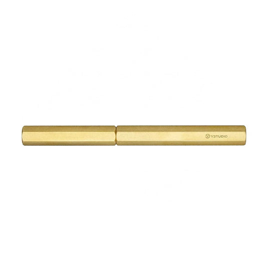 Brass Revolve Fountain Pen