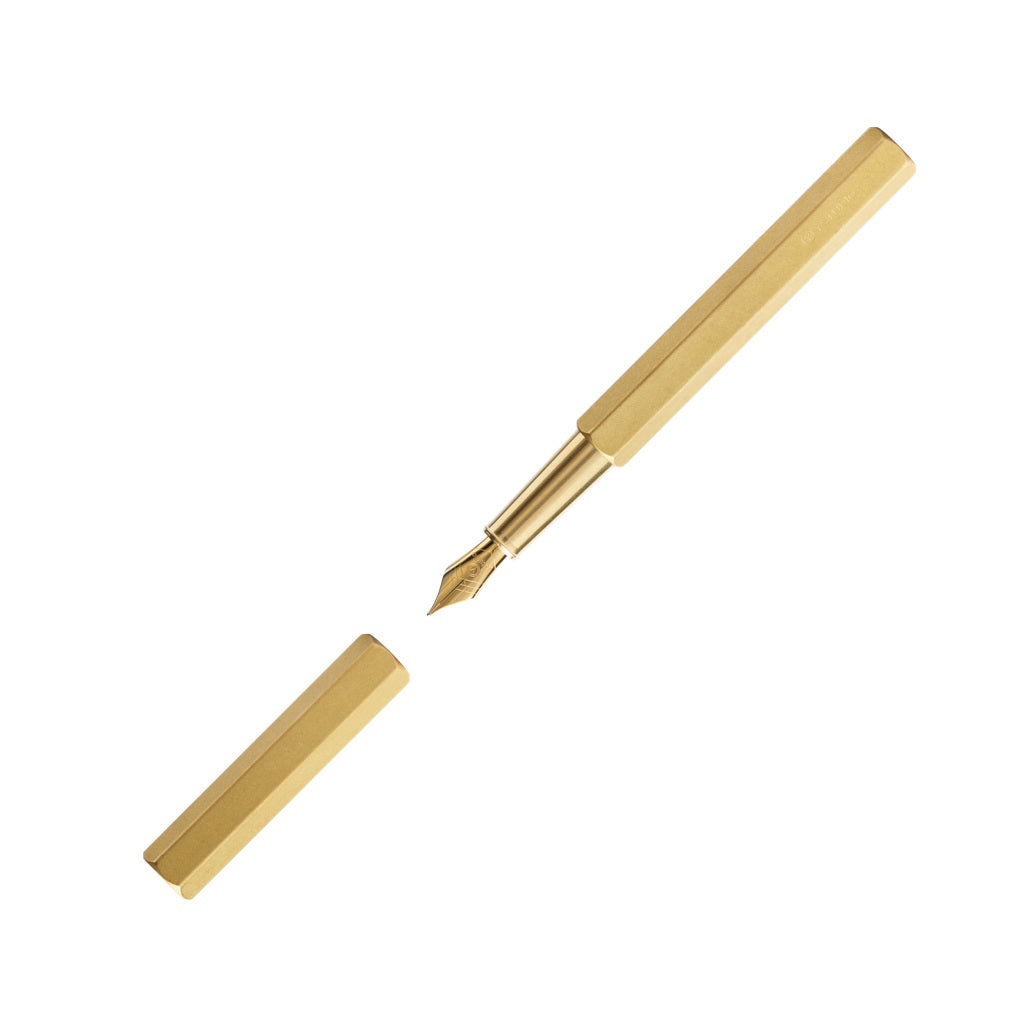 Brass Revolve Fountain Pen