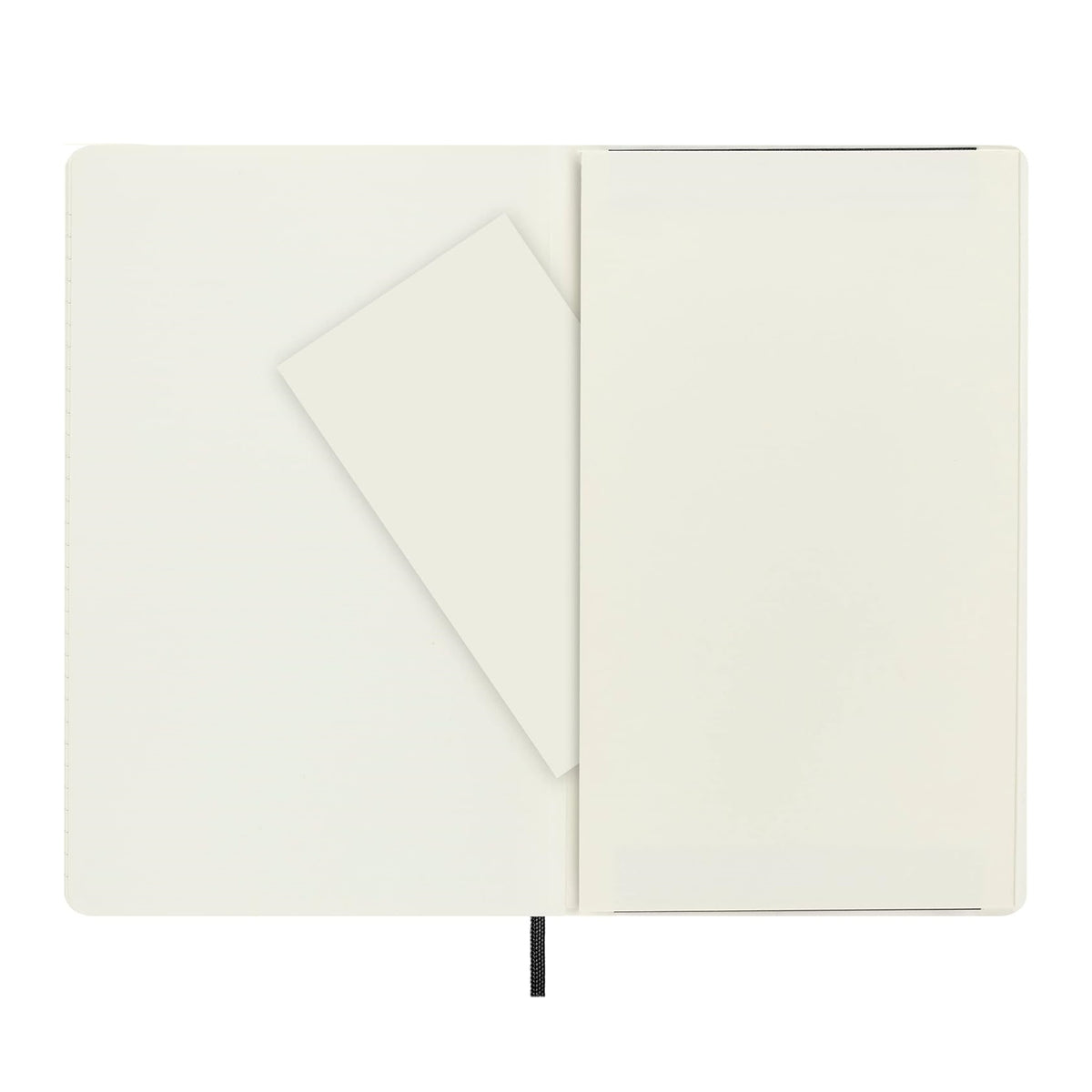 Classic Black Ruled Large Notebook