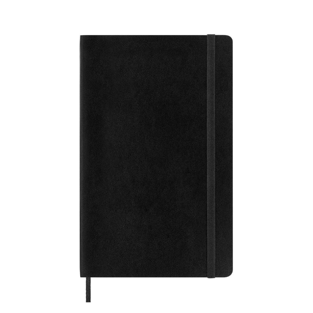Classic Black Ruled Large Notebook
