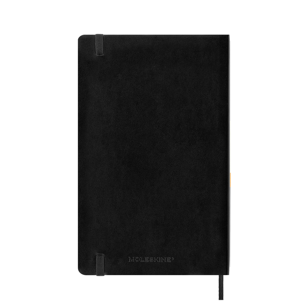 Classic Black Ruled Large Notebook
