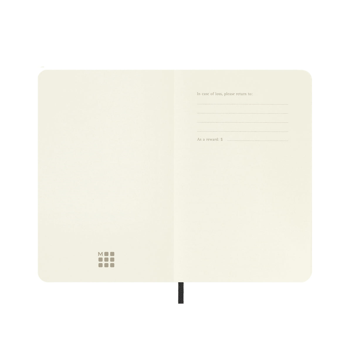 Classic Black Ruled Pocket Notebook
