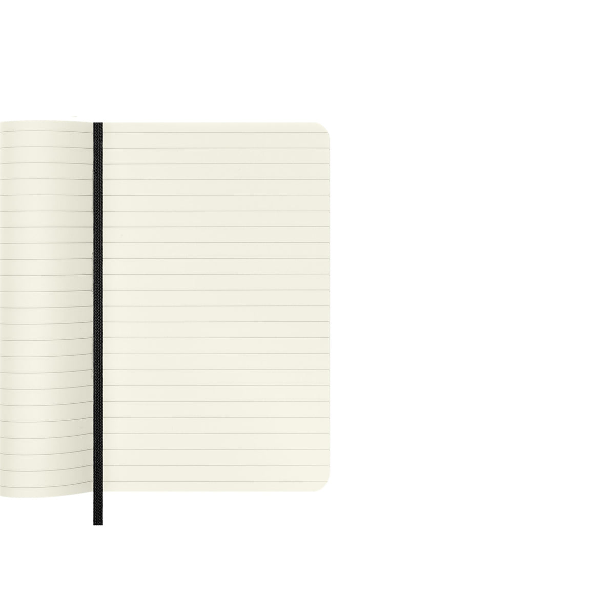 Classic Black Ruled Pocket Notebook