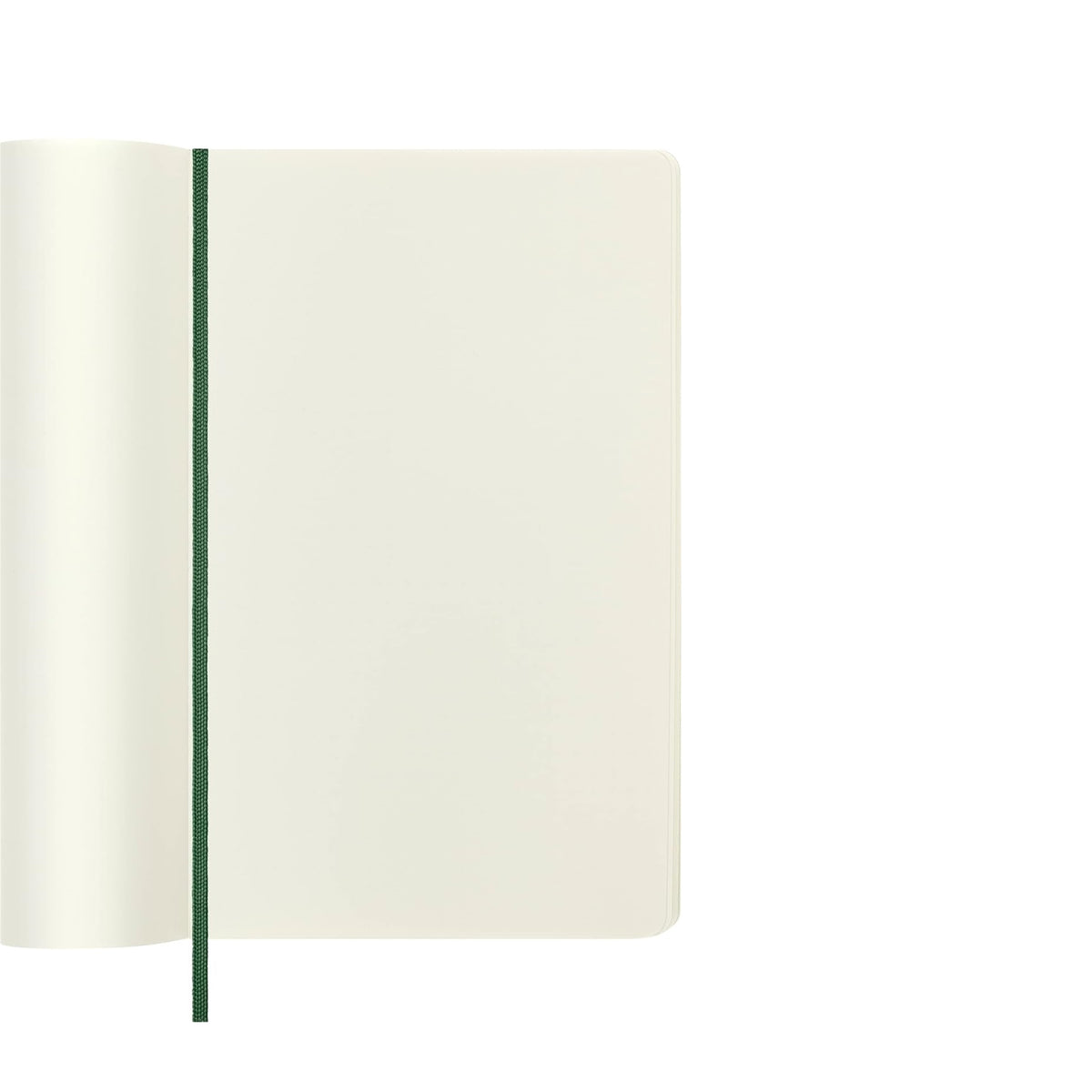 Classic Myrtle Green Plain Large Notebook
