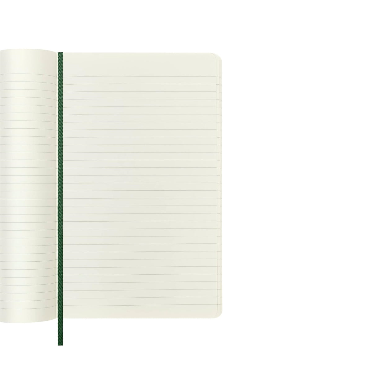 Classic Myrtle Green Ruled Large Notebook