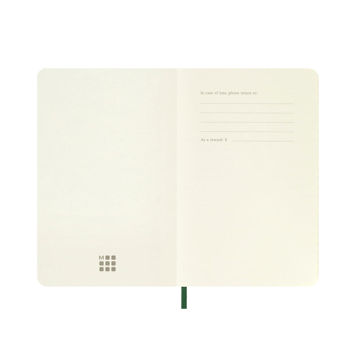 Classic Myrtle Green Ruled Pocket Notebook