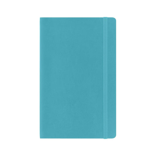 Classic Reef Blue Ruled Large Notebook