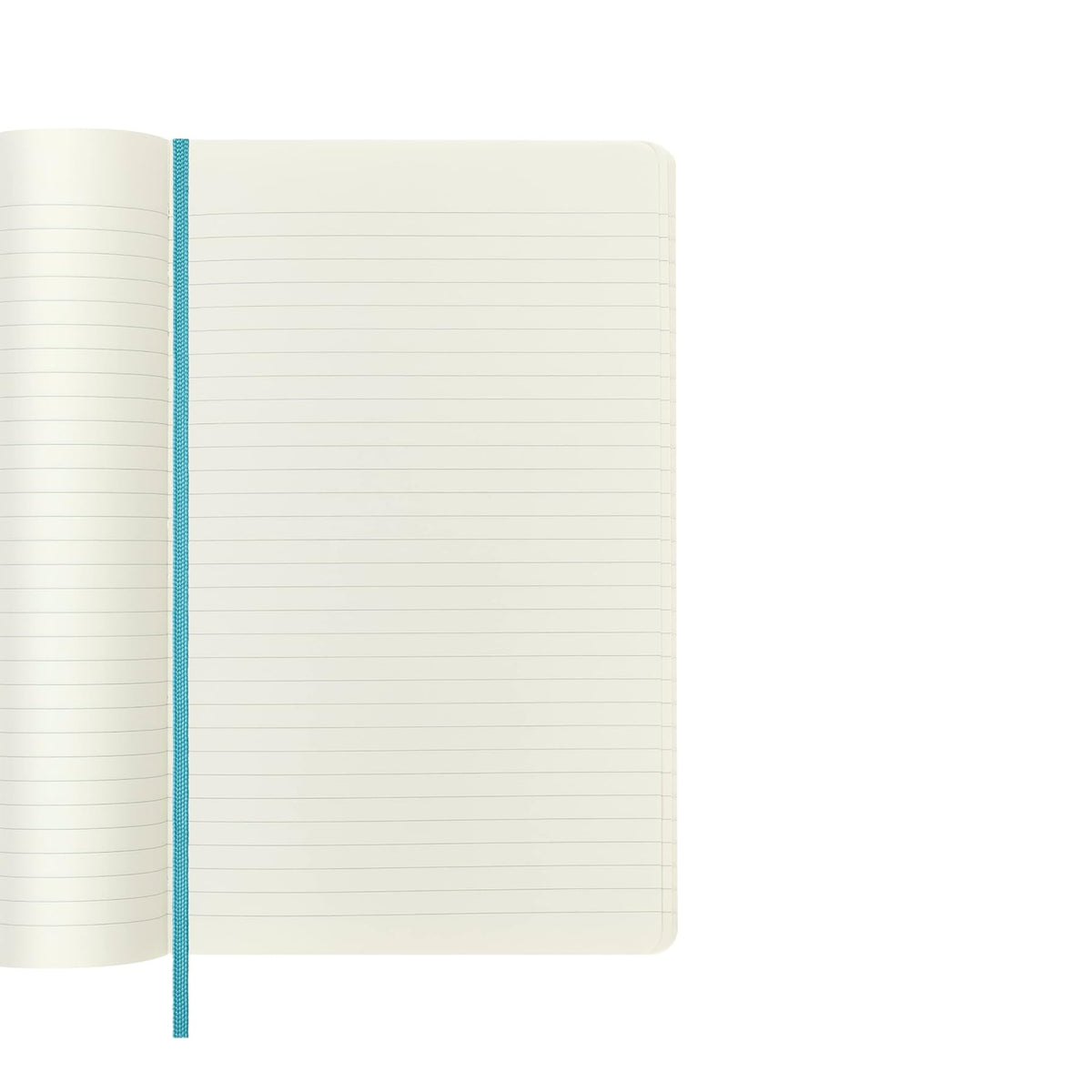 Classic Reef Blue Ruled Large Notebook