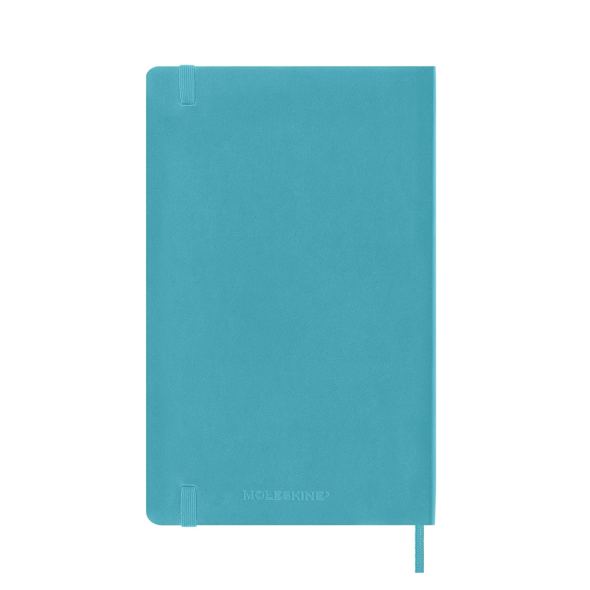 Classic Reef Blue Ruled Large Notebook