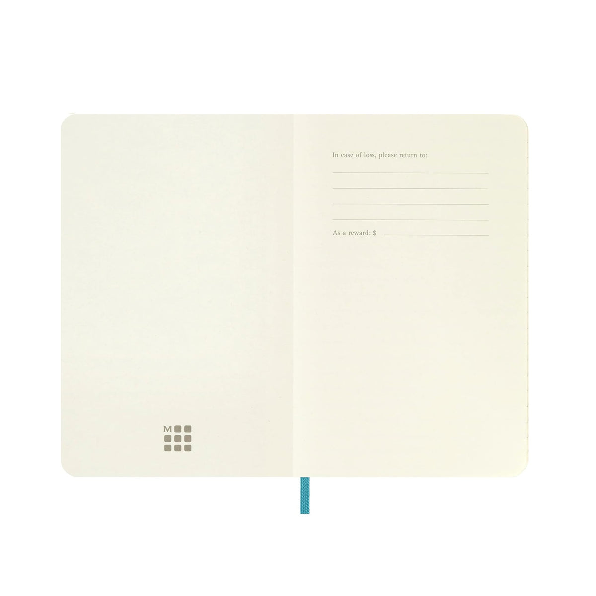 Classic Reef Blue Ruled Pocket Notebook