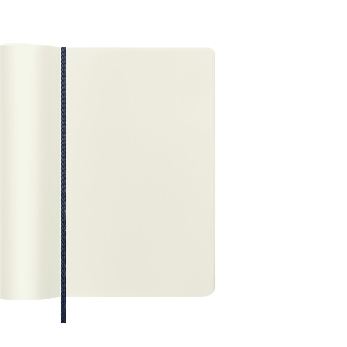 Classic Sapphire Blue Plain Large Notebook