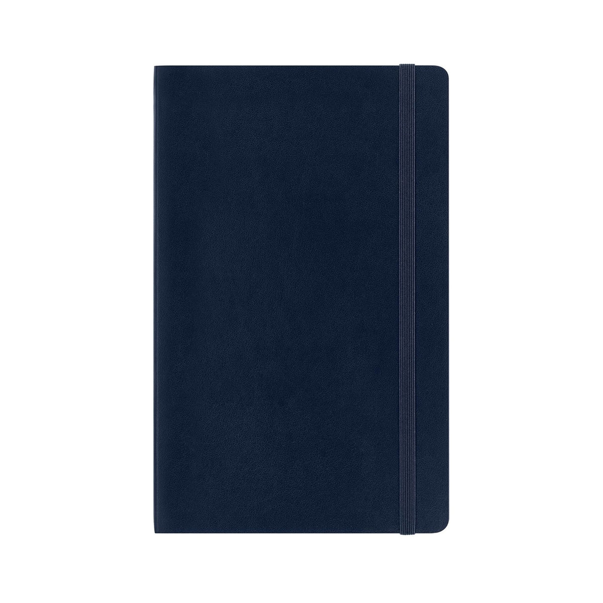 Classic Sapphire Blue Plain Large Notebook