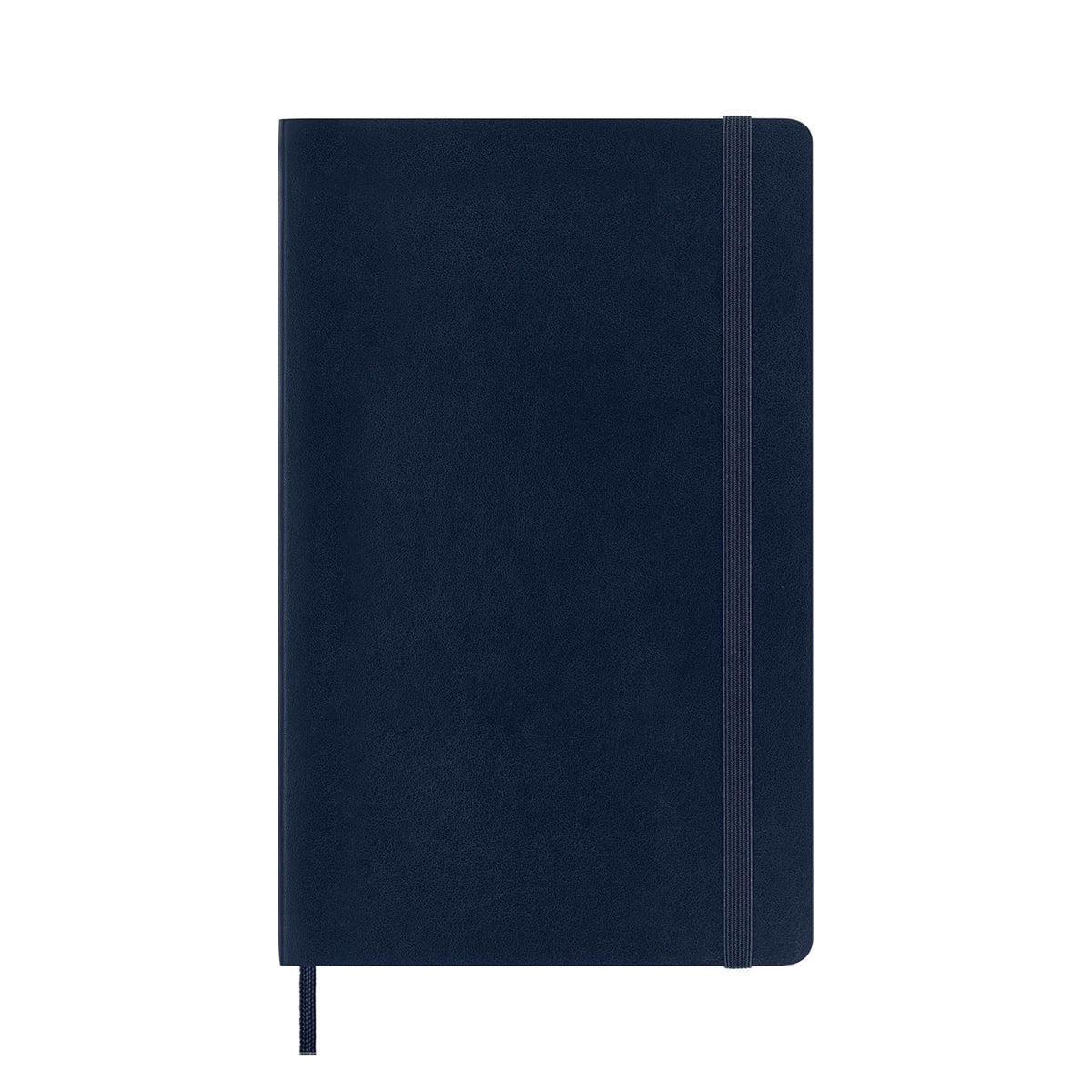 Classic Sapphire Blue Plain Large Notebook