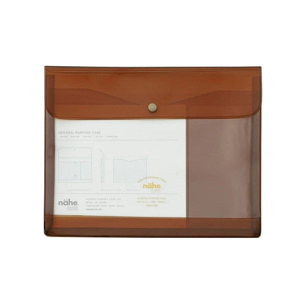 Clear Brown A5 Mini Case