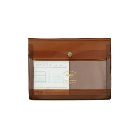 Clear Brown A6 Pocket Case