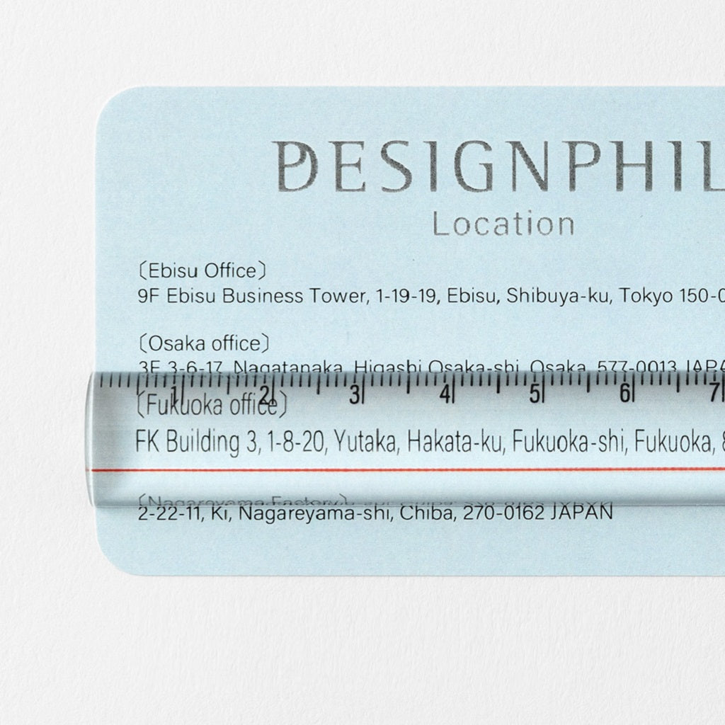 Clear Lens Ruler