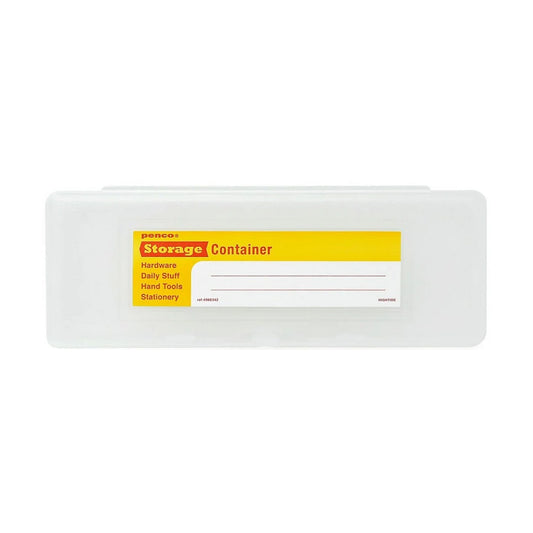 Clear Storage Container Pen Case