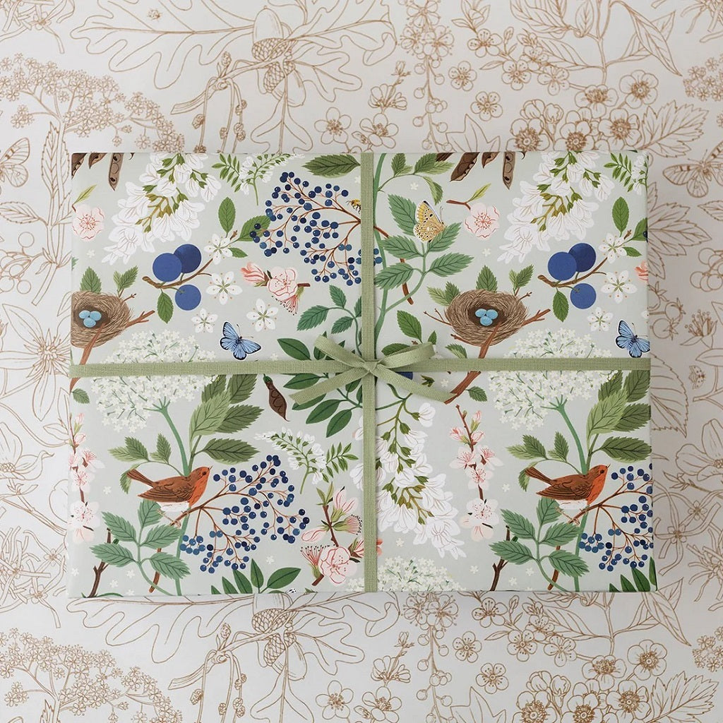 Flowering Trees Double Sided Wrapping Sheets