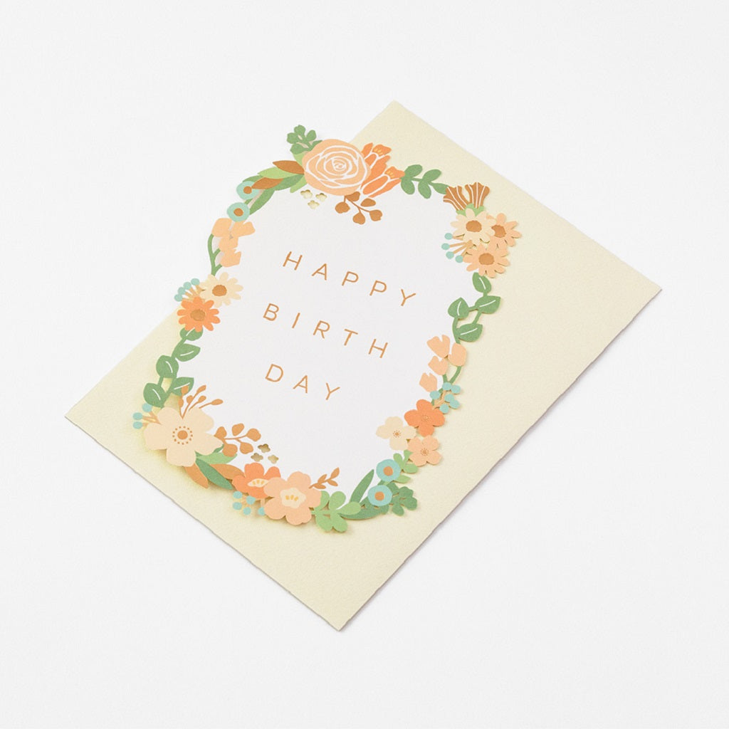 Flowers Birthday Notecard