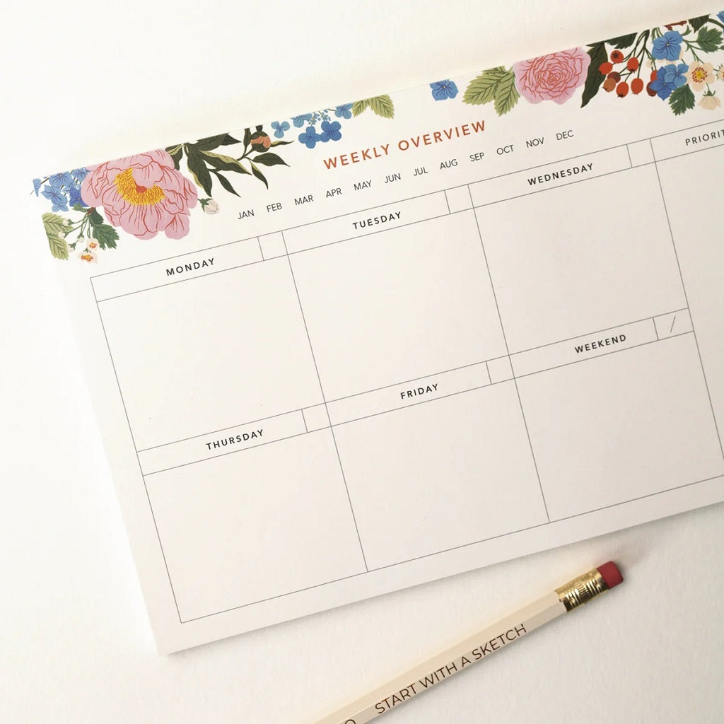 Garden Weekly Notepad