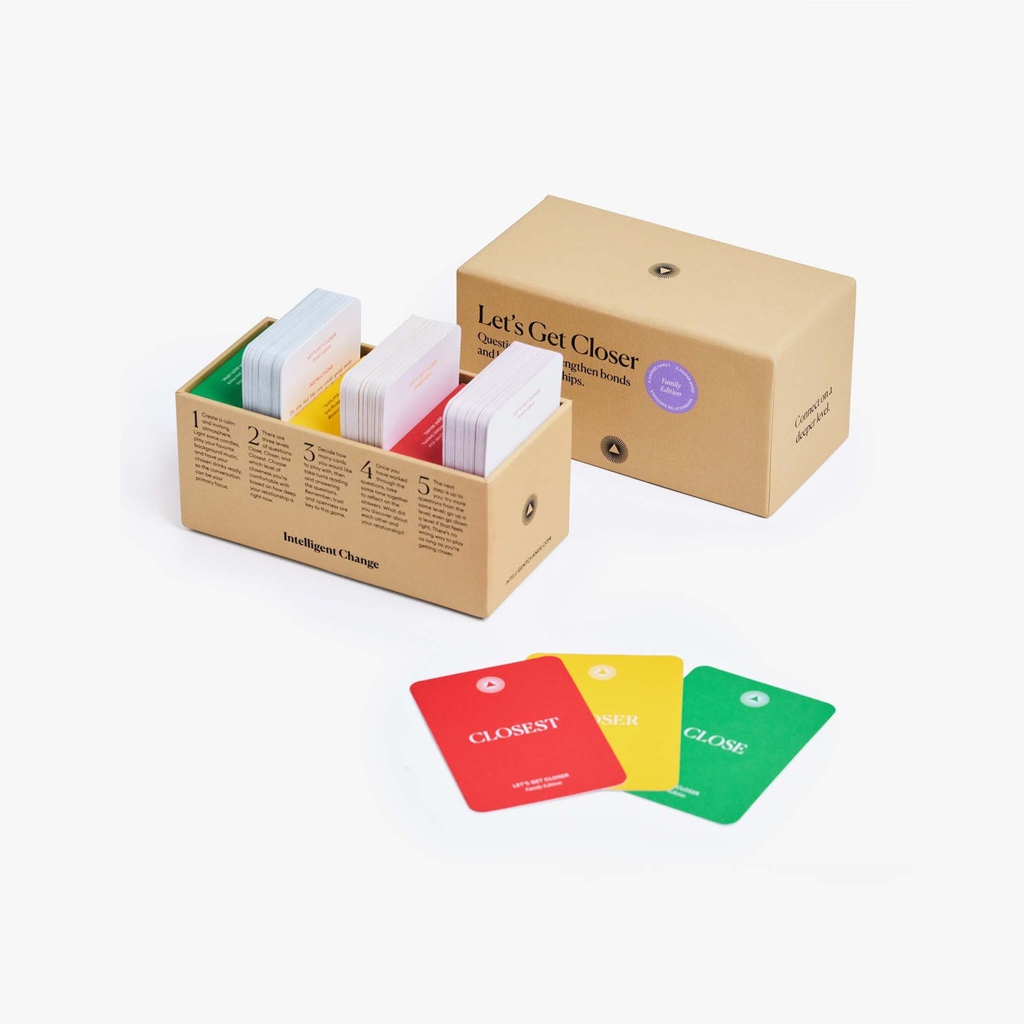 Get Closer Card Game for Family