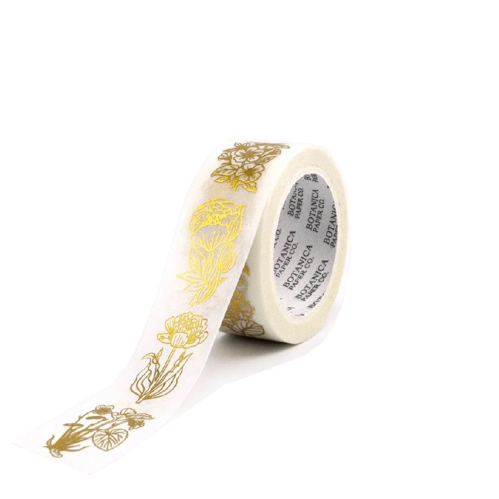 Golden Botanicals Washi Tape